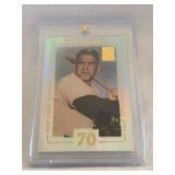 2002 Topps Tribute Yogi Berra Baseball Card