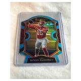 2020 Select Die Cut Patrick Mahomes II Insert Holo