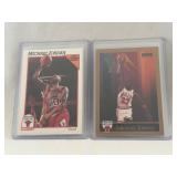 1991 Hoops & 1990 Skybox Michael Jordan