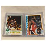 1974 & 1979 Topps Bob Lanier Basketball Cards