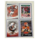 (4) Football Rookies Cards -