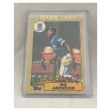 1987 Topps Bo Jackson Rookie Baseball Card