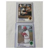 1973 Topps Thurman Munson & Lou Brock