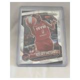 Kelsey Mitchell Cracked Ice Prizm Basketball Card