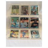 (9) 1984 Fleer Baseball Stars Cards