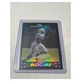 2007 Topps Joseph Addai Chrome Refractor
