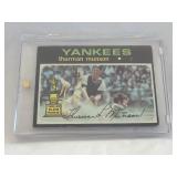 1971 Topps Thurman Munson Rookie Baseball Card