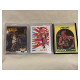 (3) Larry Bird Basketball Cards