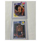 1989 Fleer Rick Smits Rookie & Reggie Miller