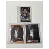 (3) Paul Pierce Basketball Cards