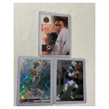 (3) Dan Marino Football Cards