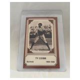 1974 Fleer Ty Cobb Pioneers Of Baseball Card
