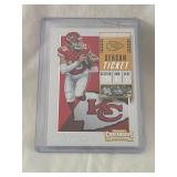 2018 Contenders Season Ticket Patrick Mahomes II