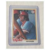 1978 Topps Pete Rose Baseball Card