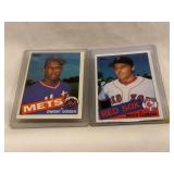 1985 Topps Roger Clemens Rookies Baseball Cards