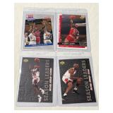 (4) Upper Deck Michael Jordan Basketball Cards