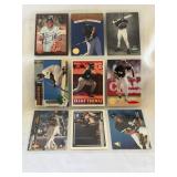 (9) Frank Thomas Baseball Cards