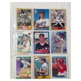 (9) Baseball Rookies Cards