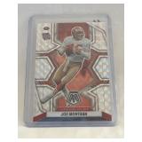 2022 Mosaic Silver Holo Joe Montana Football Card