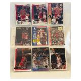 (9) Michael Jordan Basketball Cards