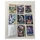 (9) Emmitt Smith Football Cards