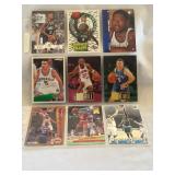 (9) Basketball Rookies Cards