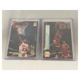 1993-94 & 1995-96 Stadium Club Michael Jordan
