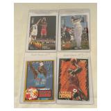 (4) Michael Jordan Basketball Cards