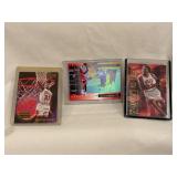 (3) Scottie Pippen Insert Basketball Cards