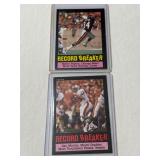 (2) 1985 Topps Football Cards -