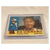 1960 Topps Red Schoendienst Baseball Card
