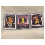 (3) Bronny James Jr. Rookies Basketball Cards