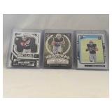 (3) Brock Bowers Football Rookie Cards