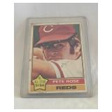 1976 Topps Pete Rose Low Grade Baseball Card