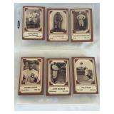 (6) 1974 Pioneers of Baseball Cards