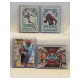 (4) Football Rookie Cards - Luck ï¿½ Faulk ï¿½ Taylor