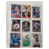 (9) Baseball Rookies Cards