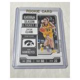 Caitlin Clark Season Ticket Rookie Basketball Card