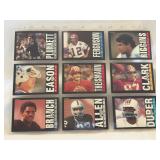 1985 Topps Football Stars Cards