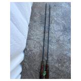 2- Screwdrivers, Wood Handles Extra long 24'