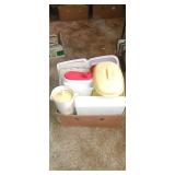 Large assortment of vintage Tupperware