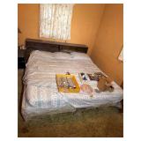 King Size Headboard and bed