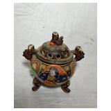 Vintage Japanese Incense Burner. 4.5'