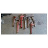 Pipe wrench assortment