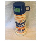 Vintage Maxwell House Thermos