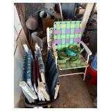 6- Folding Lawn Chairs