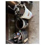 Scrap Metal in 3 Buckets