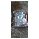 Assortment of drinking glasses and mugs