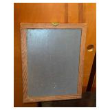 Chalkboard with wood Frame 13.5'x17.5'