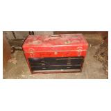 Red machinist tool box 7 drawer